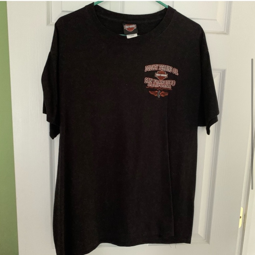 VINTAGE 90s HARLEY DAVIDSON SHIRT - Picture 3 of 5
